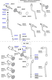 Rocket Steam Valve Components