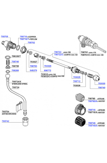 San Marino - Steam and hot water valves diagram