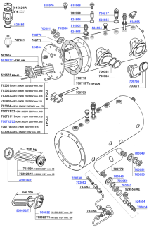 San Marino - Elements and boiler components diagram