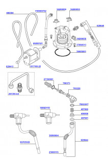 Rancilio Silvia V3/V4 Boiler, Pump and Steam Valves