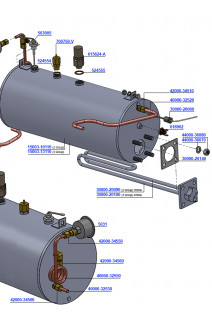 Steam Tank Assembly V3