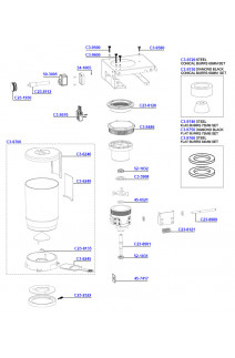 Slingshot Burrs and Hopper Assembly