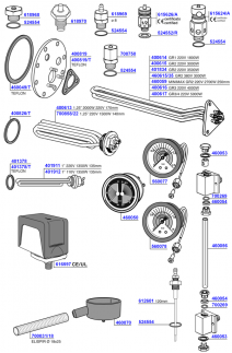 VBM - Elements and boiler components