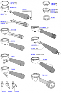 VBM - portafilters and filter baskets