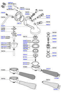 Wega - New model group head and portafilters