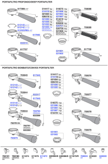 Wega - Portafilters and filter baskets