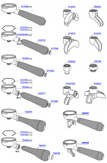 Portafilters and filter baskets