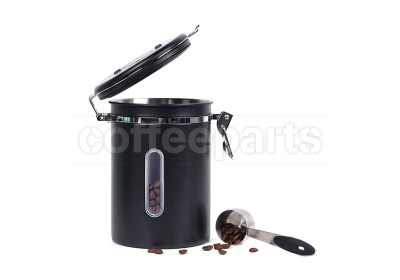 iKape Coffee bean storage canister 900g: Black 