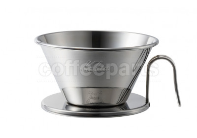 Kalita 185 Tsubame Stainless Wave Filter Coffee Dripper WDS-185