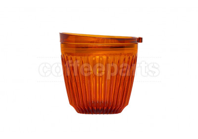 ﻿﻿Huskee Renew Cup with Lid 6oz (177ml): Amber