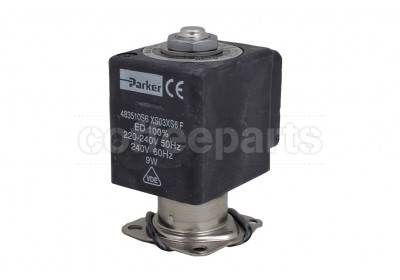 2-way PARKER solenoid coil V220 Stainless Steel Solenoid Valve flat base (complete) 