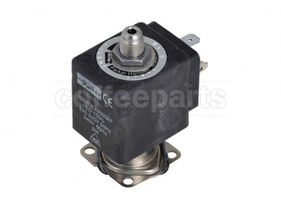 3-way PARKER solenoid coil 24v dc Stainless Steel Solenoid Valve flat base (complete)