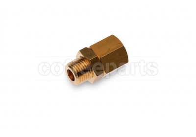 Boiler anti vacuum valve with 1/4 inch bsp thread with teflon internals