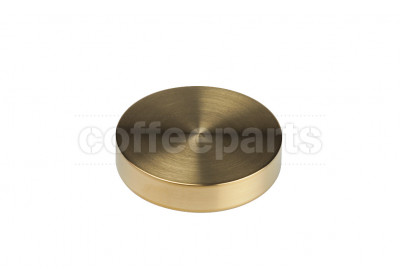 Reg Barber 58mm tamping base only: brass flat