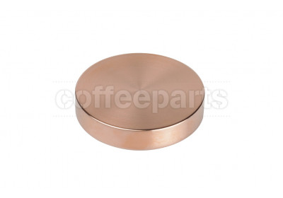 Reg Barber 58mm tamping base only: copper flat