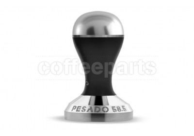 Pesado 58.5mm Modular Coffee Tamper: Black and Silver