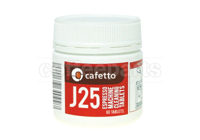 EOFY30 | Cafetto J25 Cleaning Tablets for Jura / Krups Super Auto (60 Tablets)
