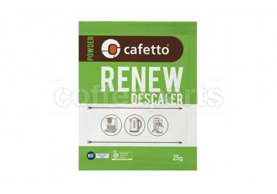 Cafetto 25g Renew Coffee Machine Descaler Satchel