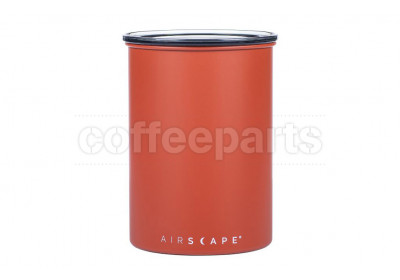 Airscape Medium Classic Coffee Storage Vault: Red Rock