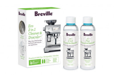 Breville 2 in 1 Cleaner & Descaler 120ml pack of 2