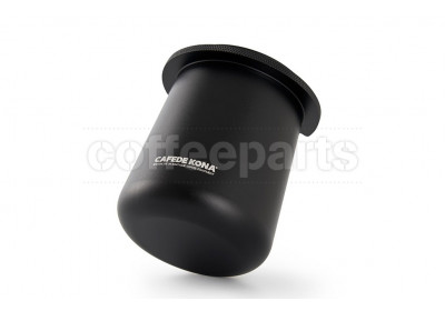 Cafe de Kona Coffee Dosing Cup: 58mm 120ml Black