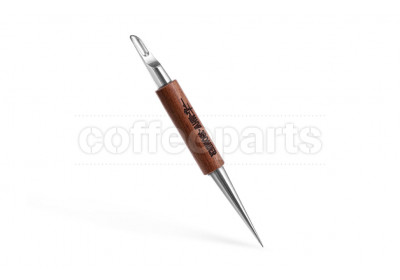 MHW Coffee Art Needle 152mm Silver Red Rosewood