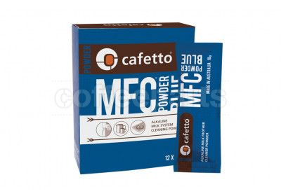 Cafetto MFC Blue Powder Coffee Machine Milk Line Cleaner 12 x 10g Sachets