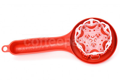﻿Espazzola V2 58mm Coffee Group Head Cleaning Brush: Red