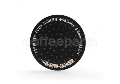 MHW Espresso Puck Screen 58.5mm: Titanium Black 