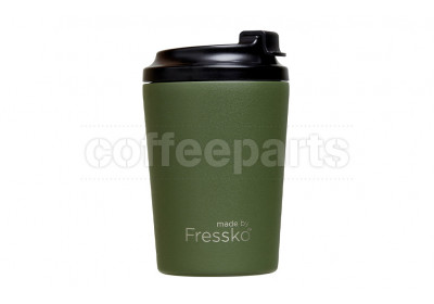 ﻿Fressko Bino Reusable Coffee Cup 230ml : Khaki (Green)