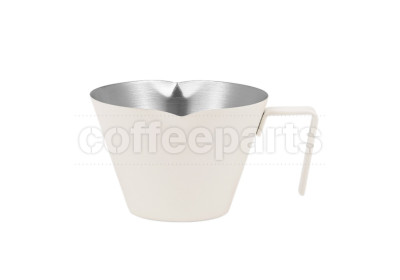 MHW Stainless Steel Measuring Cup 100ml Off White Double Mouth