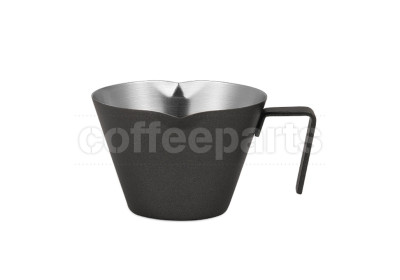 MHW Stainless Steel Measuring Cup 100ml: Matte Black Double Mouth