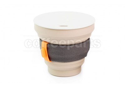 Hunu Pocket Sized Coffee Cup: Warm Grey