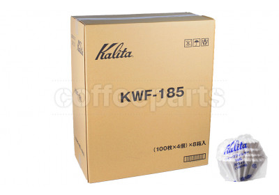 Kalita KWF 185 Wave Filter Bulk Box of 3200 Filters
