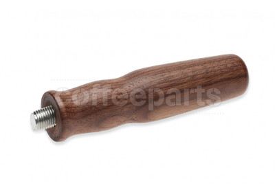 Portafilter Wave Handle in Dark Walnut with M12 Thread