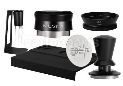 Muvna Coffee Tools Bundle: 58mm - Black