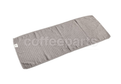 Muvna Large Waffle Barista Towel: 30x70 Grey