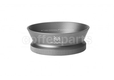 Muvna Stainless Steel 58mm Magnetic Dosing Ring: Grey