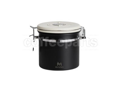 Muvna Coffee Storage Container: 250g Black