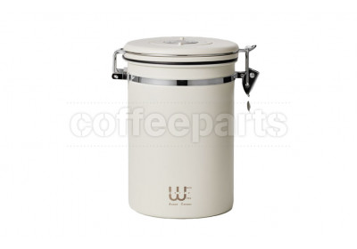 Muvna 750g Coffee Storage Container: White