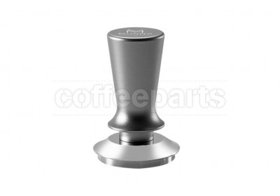 Muvna 2nd Gen Constant Pressure Coffee Tamper: 58mm Flat Base Silver