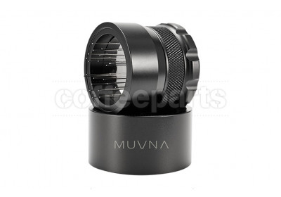 Muvna The 3rd Gen 58mm Needle Coffee Distributor (With Base): Black