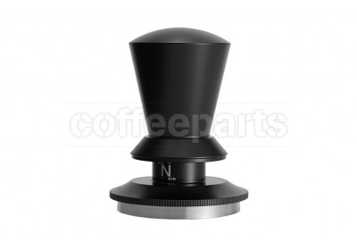 Muvna Calibrated Coffee Tamper Star: 53mm Flast Base Black