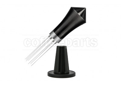 Peasado (WDT Tool) Clump Crusher with Stand: Metallic Black