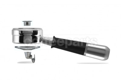 Pesado Hybrid Double Portafilter: Black/Silver - to fit 58mm Breville