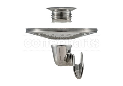 Pesado Hybrid Double Portafilter: Black/Silver - to fit 58mm Breville