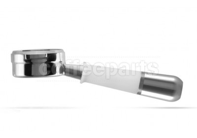 Pesado Modular Bottomless Portafilter with White/Silver handle - to fit LM/E61