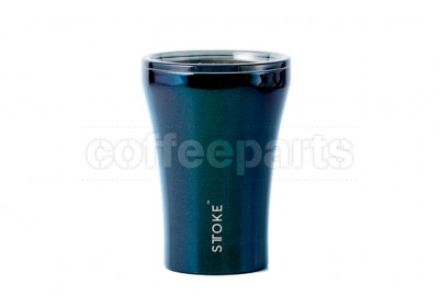 Sttoke 8oz Ceramic Reusable Coffee Cup: Cosmic Green