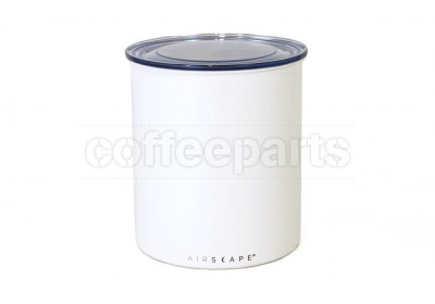 Airscape Large 1kg Coffee Storage Vault: Chalk White