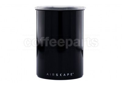 Airscape Medium Classic Coffee Storage Vault: Obsidian (Black)